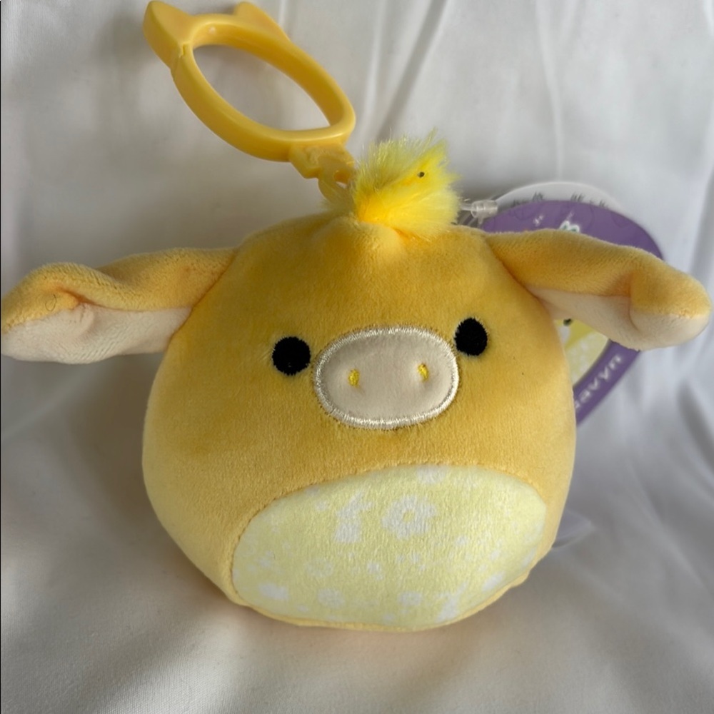 Squishmallows‎ Yellow Plush Piglet Toy